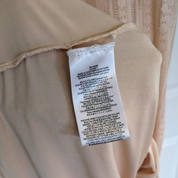 BCBG Max Azria peach lace overlay dress size XL - Picture 6 of 6